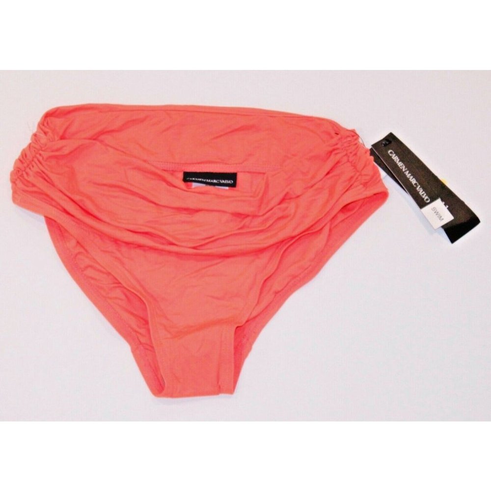 CARMEN MARC VALVO Bikini BOTTOM Swimwear BAND ( 10/M )